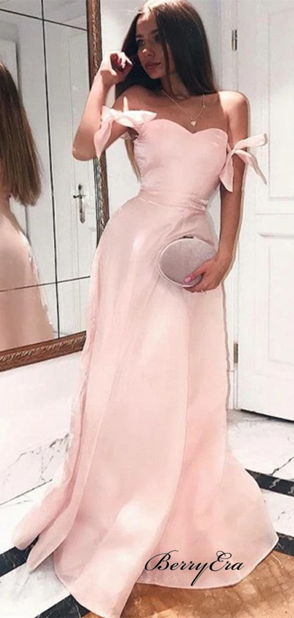 Off Shoulder Long Prom Dresses, Popular 2020 Prom Dresses, Affordable Prom Dresses