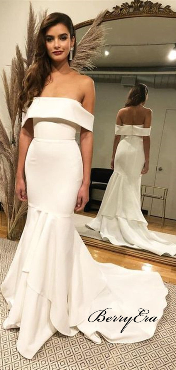 Newest Off The Shoulder Wedding Dresses, Bridal Wedding Dresses, Bridal Gowns