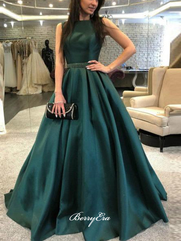 Popular A-line Long Prom Dresses, New Prom Dresses, Prom Dresses