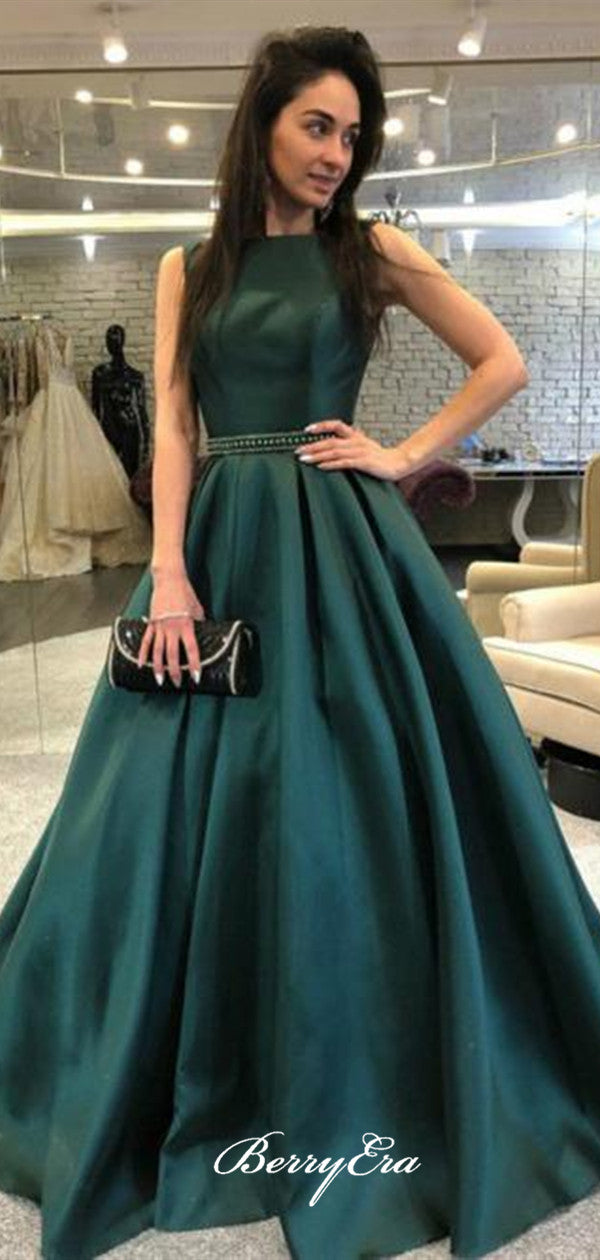 Popular A-line Long Prom Dresses, New Prom Dresses, Prom Dresses