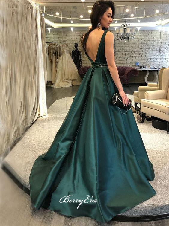 Popular A-line Long Prom Dresses, New Prom Dresses, Prom Dresses