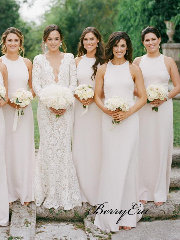 Wedding Bridesmaid Dresses 2019, Custom Design Bridesmaid Dresses