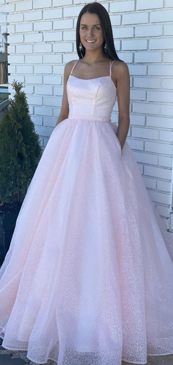 Popular Sequins Long Prom Dresses, Newest 2020 A-line Prom Dresses, Party Dresses