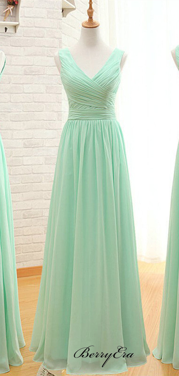 High Fashion A-line Bridesmaid Dresses, Chiffon Bridesmaid Dresses