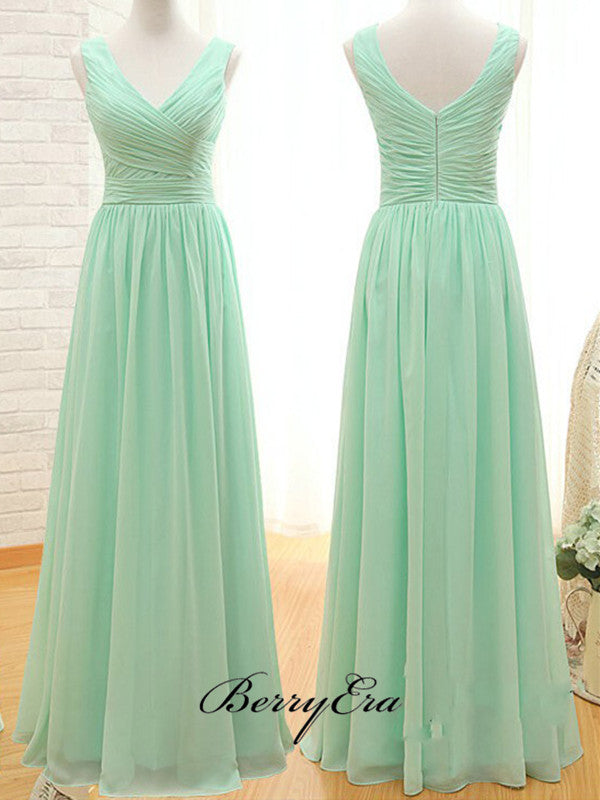 High Fashion A-line Bridesmaid Dresses, Chiffon Bridesmaid Dresses