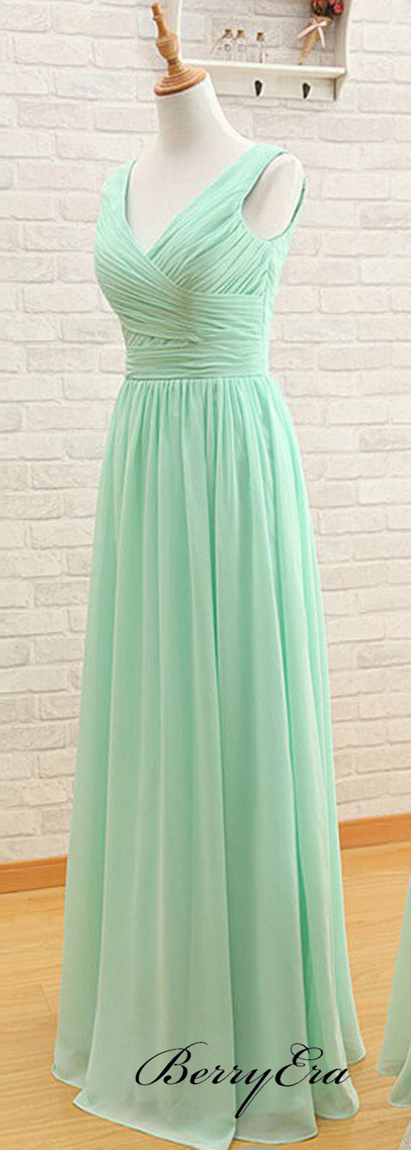 High Fashion A-line Bridesmaid Dresses, Chiffon Bridesmaid Dresses