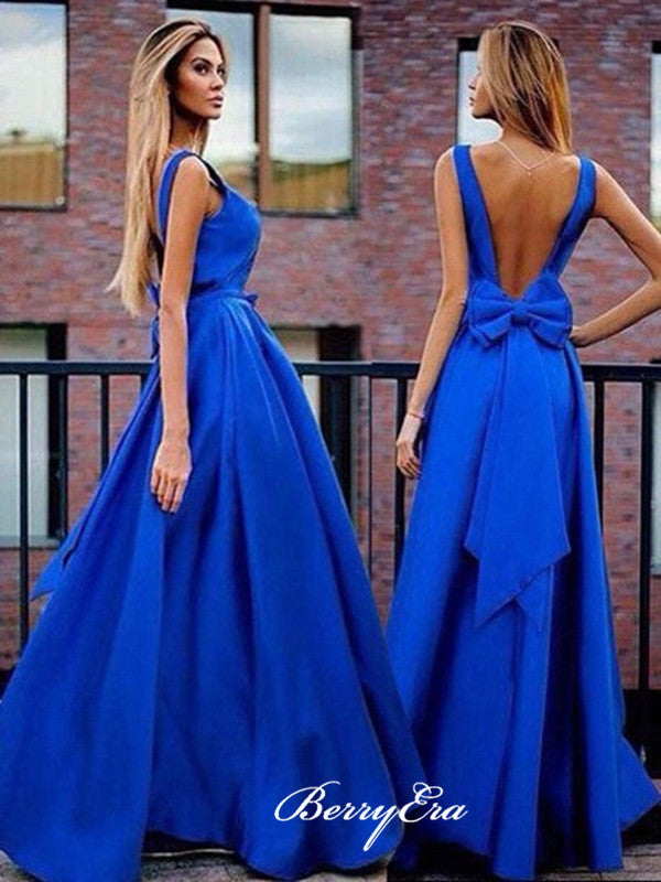 A-line Long Prom Dresses, Elegant Prom Dresses, Party Prom Dresses