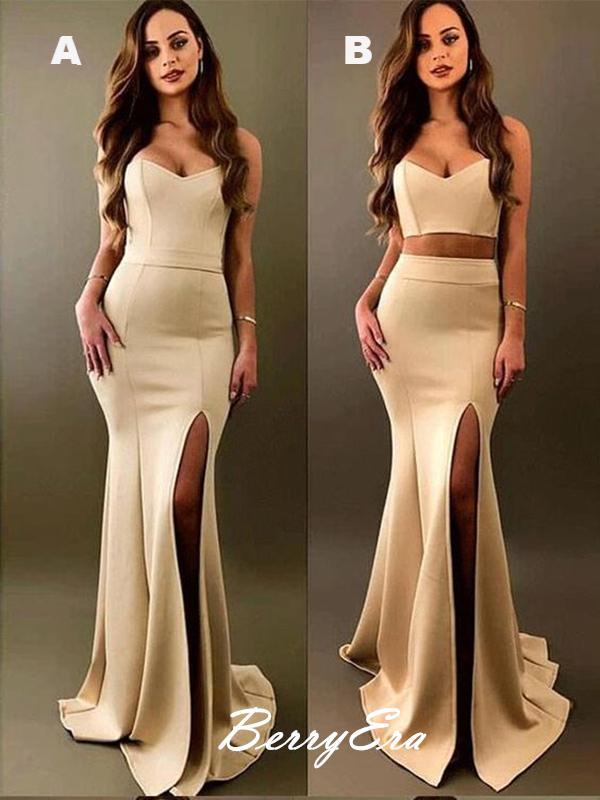 Popular Evening Party Prom Dresses, Mermaid Design Cheap Prom Dresses