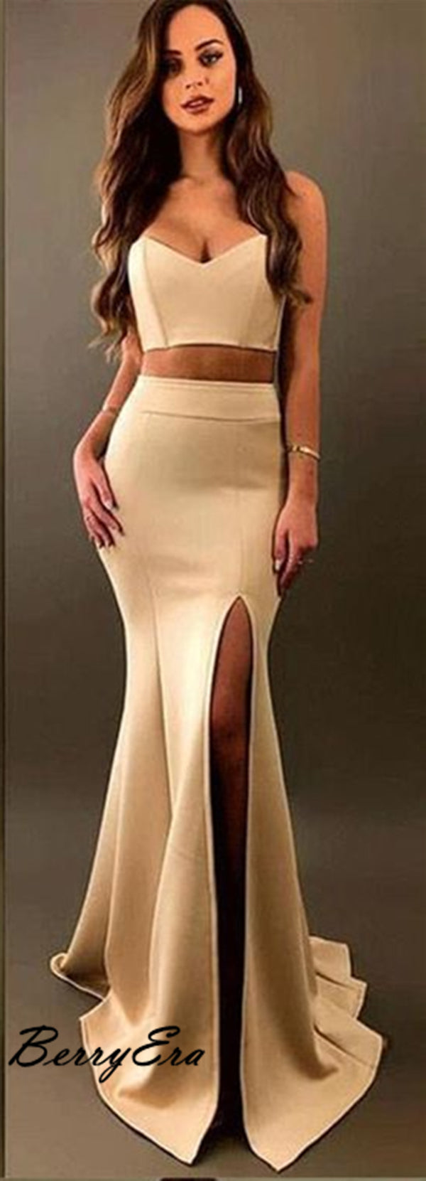 Popular Evening Party Prom Dresses, Mermaid Design Cheap Prom Dresses